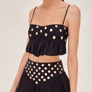 Alexis Liane Top!  Cute crop top!  Beach to Party!